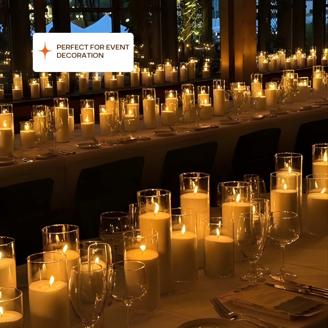 Alura Pearled Candle Sand