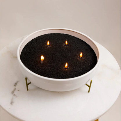 Alura Pearled Candle Sand