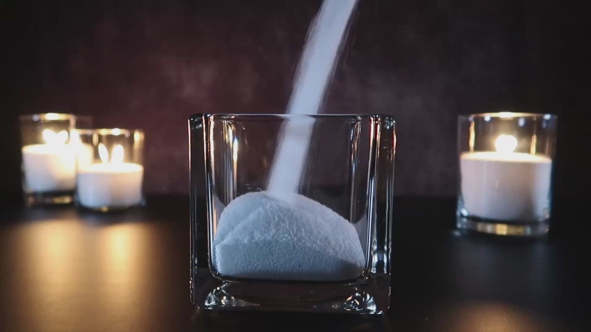 Load video: Demonstration of all the benefits of using candle sand.